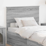 Vidaxl hoofdbord grijs sonoma bewerkt hout