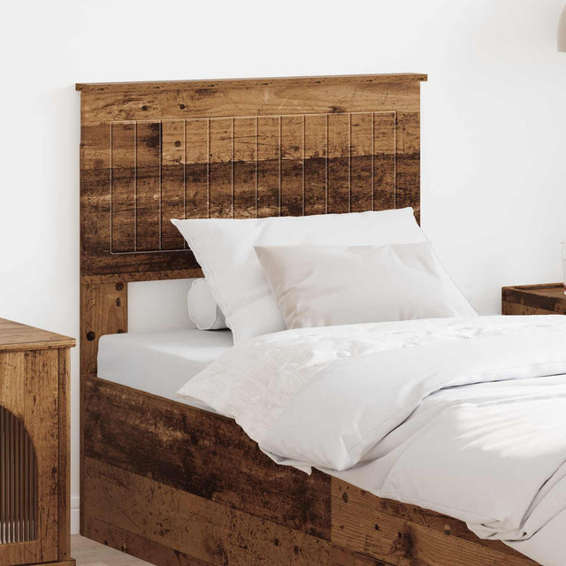 Vidaxl hoofdbord oud hout bewerkt hout