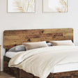 Vidaxl hoofdbord oud hout bewerkt hout