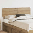 Vidaxl hoofdbord artisan eiken bewerkt hout
