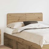 Vidaxl hoofdbord artisan eiken bewerkt hout