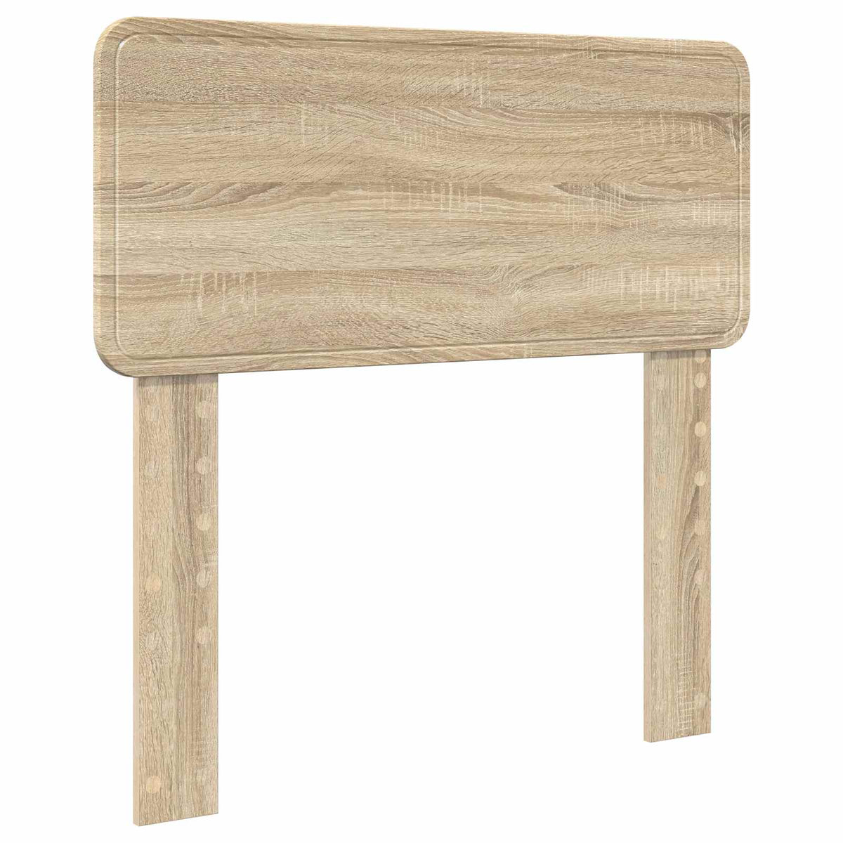 Vidaxl hoofdbord sonoma eiken bewerkt hout
