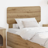 Vidaxl hoofdbord artisan eiken bewerkt hout