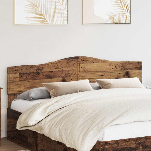 Vidaxl hoofdbord oud hout bewerkt hout