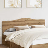 Vidaxl hoofdbord artisan eiken bewerkt hout