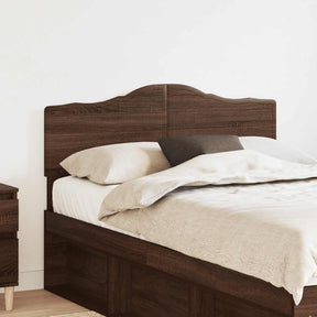 Vidaxl hoofdbord bruin eiken bewerkt hout