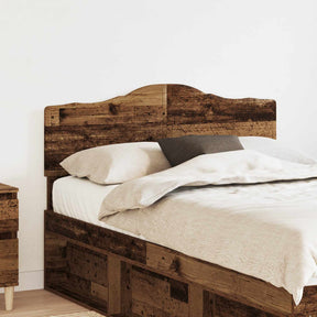 Vidaxl hoofdbord oud hout bewerkt hout