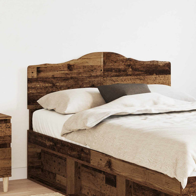 Vidaxl hoofdbord oud hout bewerkt hout