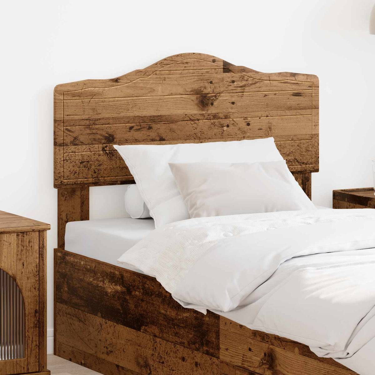 Vidaxl hoofdbord oud hout bewerkt hout