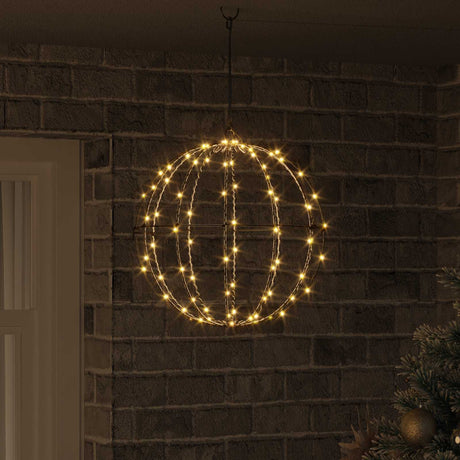 Vidaxl kerst finial licht 120 led's warmwit diameter 40 x 42 cm