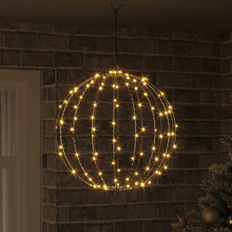 Vidaxl kerst finial licht 160 led's warmwit diameter 50 x 52 cm