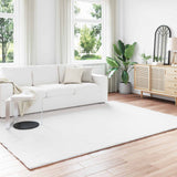 Vidaxl antislip vloerkleed van imitatie konijnenbont olite wit