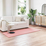 Vidaxl antislip vloerkleed van imitatie konijnenbont olite roze