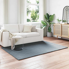 Vidaxl antislip vloerkleed van imitatie konijnenbont olite polyester