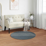Vidaxl antislip vloerkleed van imitatie konijnenbont olite ø 120 cm