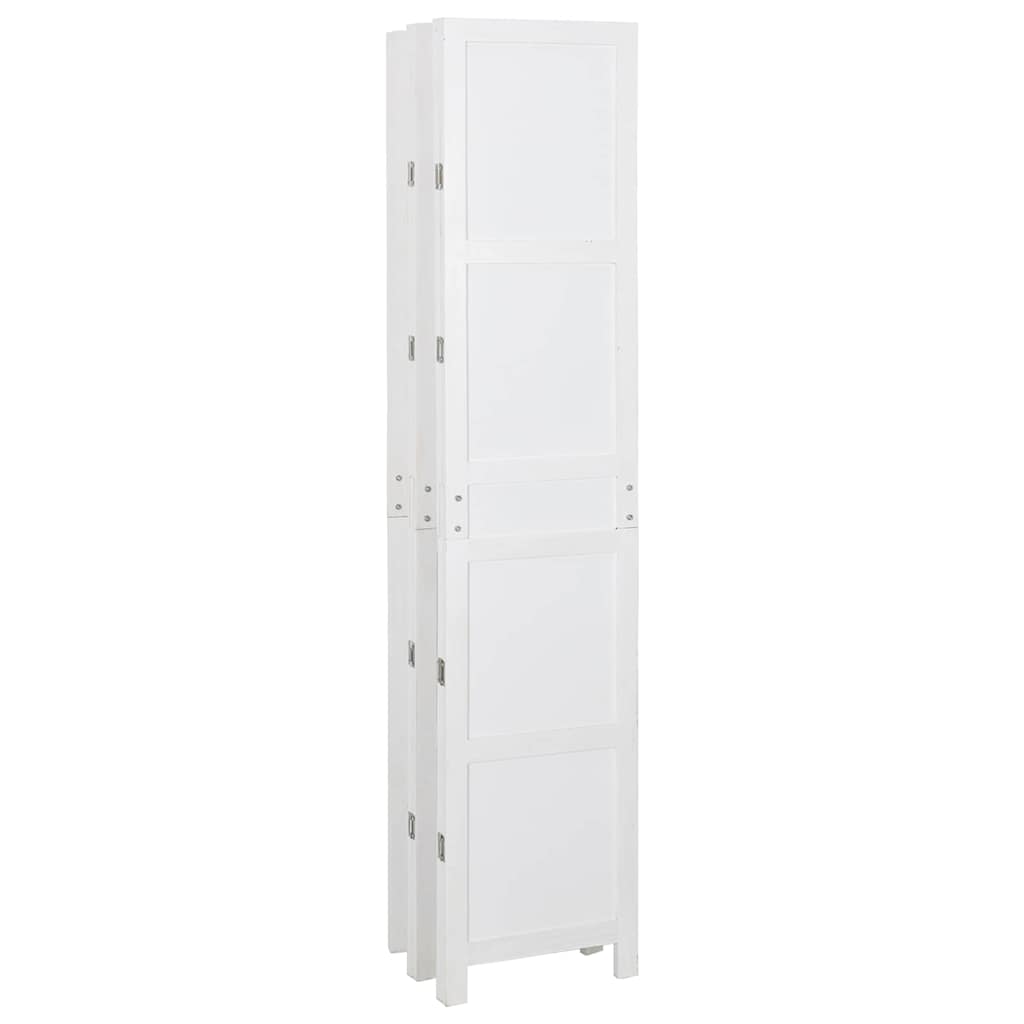 Vidaxl romdivider paneel wit 176,5 x 165 cm mdf