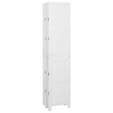 Vidaxl romdivider paneel wit 176,5 x 165 cm mdf