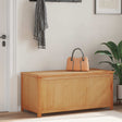 Vidaxl opbergkist 110 x 45 x 45 cm massief eikenhout