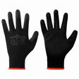 Vidaxl werkhandschoenen 24 st zwart 7 s polyester