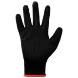 Vidaxl werkhandschoenen 24 st zwart 7 s polyester