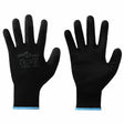 Vidaxl werkhandschoenen 12 st zwart 9 l polyester