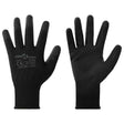 Vidaxl werkhandschoenen 24 st zwart 10 xl polyester