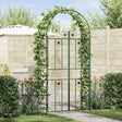 Vidaxl tuin boog groen 115 x 37 x 226 cm staal