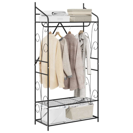 Vidaxl open kledingkast effen 78 x 36 x 158 cm