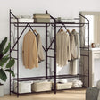 Vidaxl open kledingkast 2 st 78 x 36 x 158 cm
