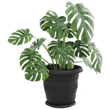 Vidaxl plantenpotten 6 st zwart ø 34 x 28 cm kunststof