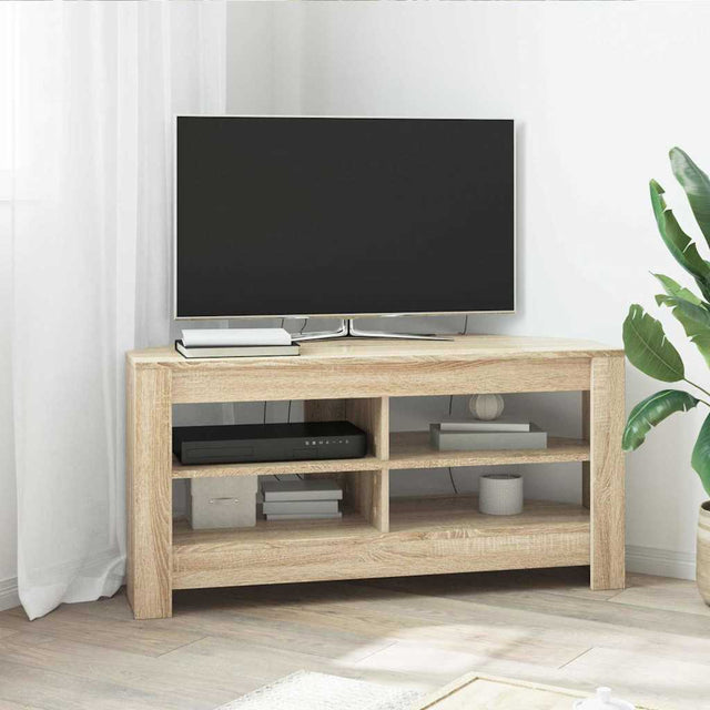 Vidaxl hoektvkast 102 x 41 x 50 cm sonoma eiken bewerkt hout