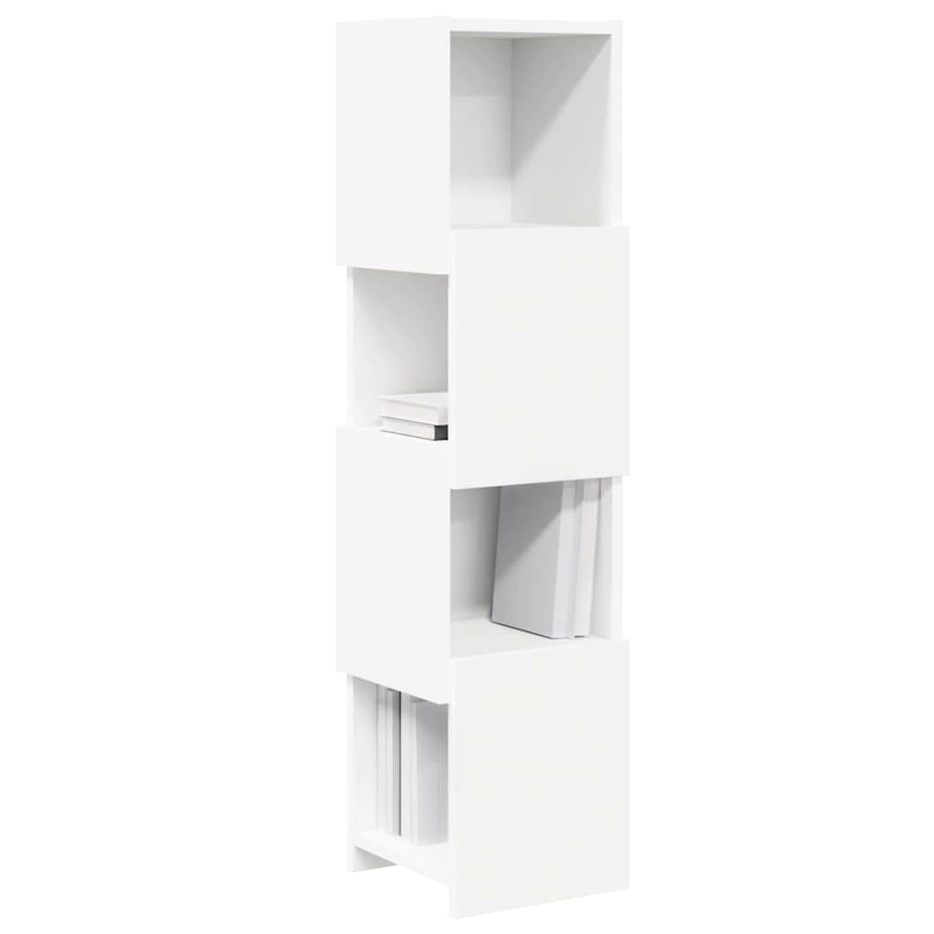 Vidaxl hoekkast 25,5x25x102cm bewerkt hout