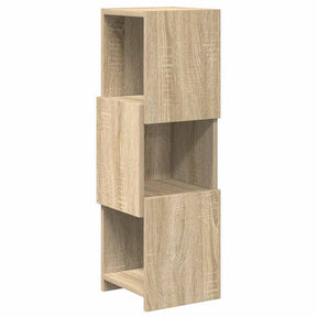 Vidaxl hoekkast 25,5x25x80cm bewerkt hout sonoma eiken