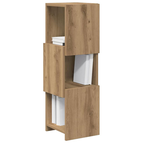 Vidaxl hoekkast 25,5x25x80cm bewerkt hout artisan eiken