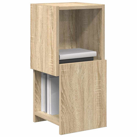 Vidaxl hoekkast 25,5x25x55cm bewerkt hout sonoma eiken