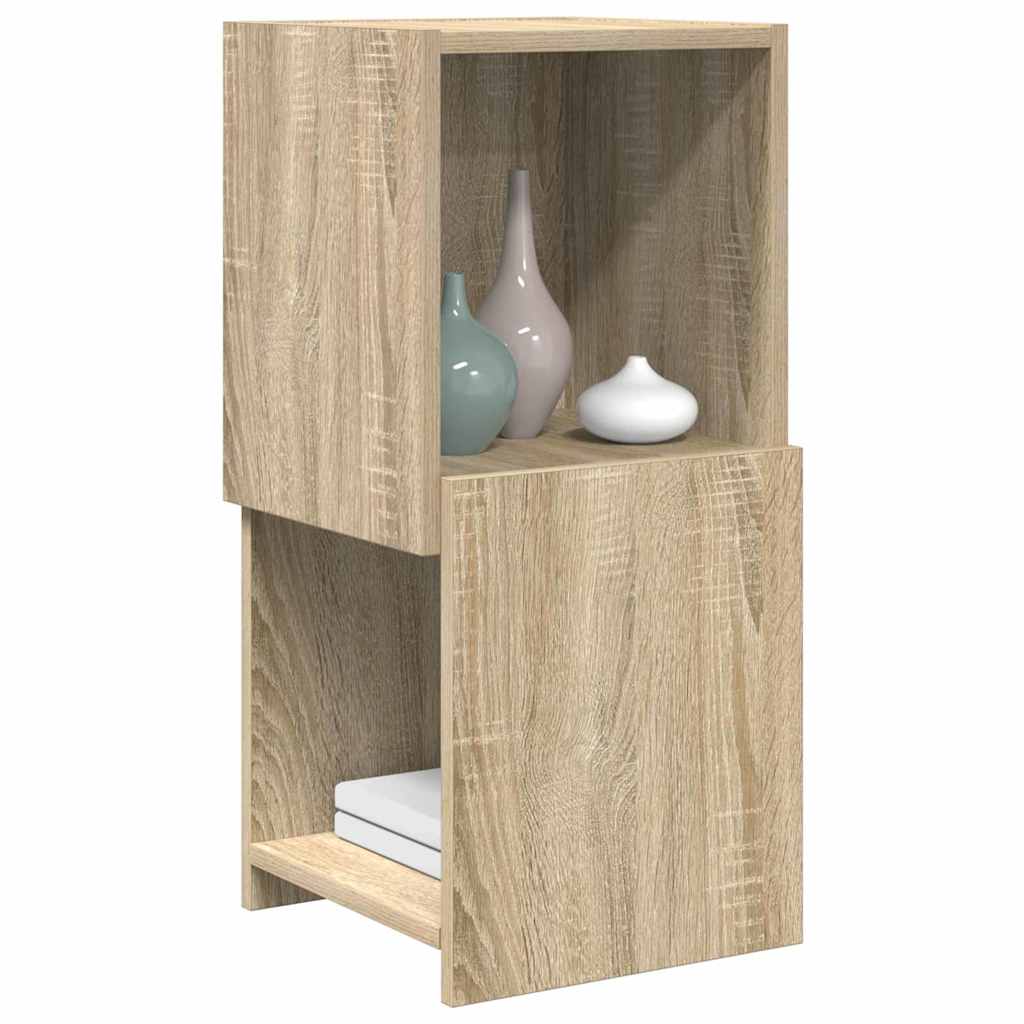 Vidaxl hoekkast 30,5x30x65cm bewerkt hout sonoma eiken