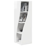 Vidaxl hoekkast 32x32x102cm bewerkt hout hoogglans wit
