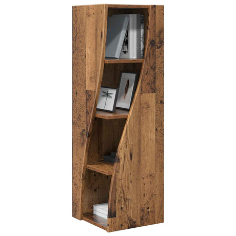 Vidaxl hoekkast 32x32x102cm bewerkt hout oudhout