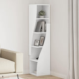 Vidaxl hoekkast 32x32x140cm bewerkt hout