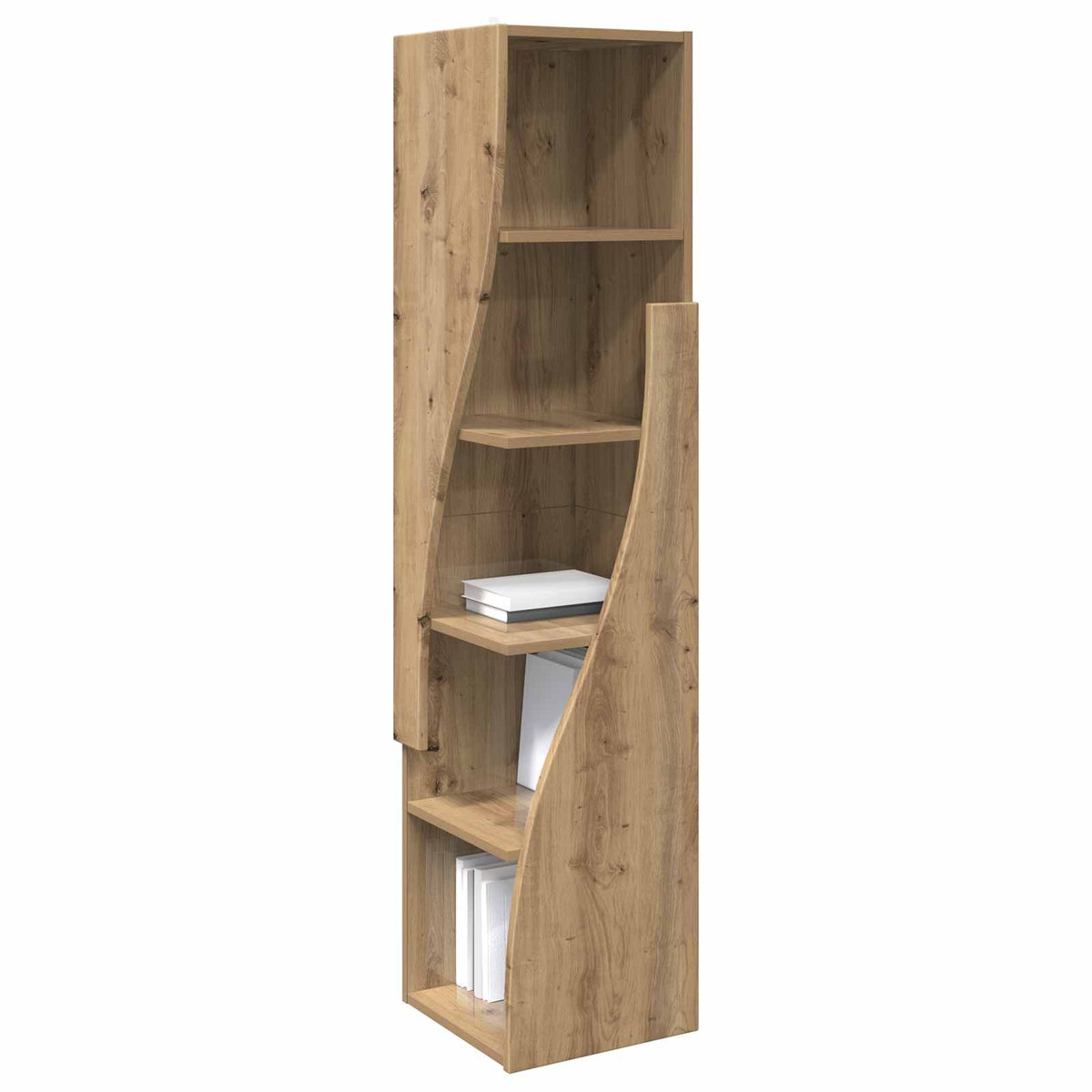 Vidaxl hoekkast 32x32x140cm bewerkt hout artisan eiken
