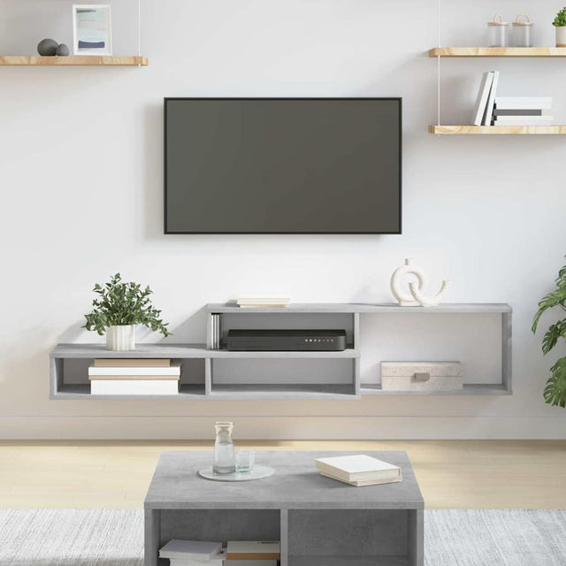 Vidaxl tv-stand 150x25x28,5cm bewerkt hout
