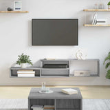 Vidaxl tv-stand 150x25x28,5cm bewerkt hout