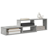 Vidaxl tv-stand 120x25x28,5cm bewerkt hout