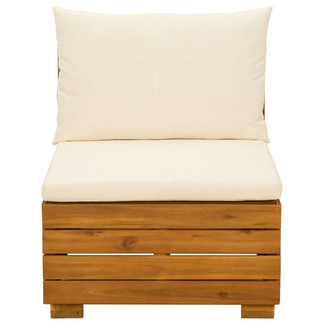 Vidaxl tuin midden sofa massief acaciahout bruin