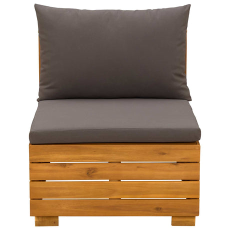 Vidaxl tuin midden sofa massief acaciahout bruin