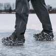 Vidaxl ijs-klemmen voor schoenen zwart l