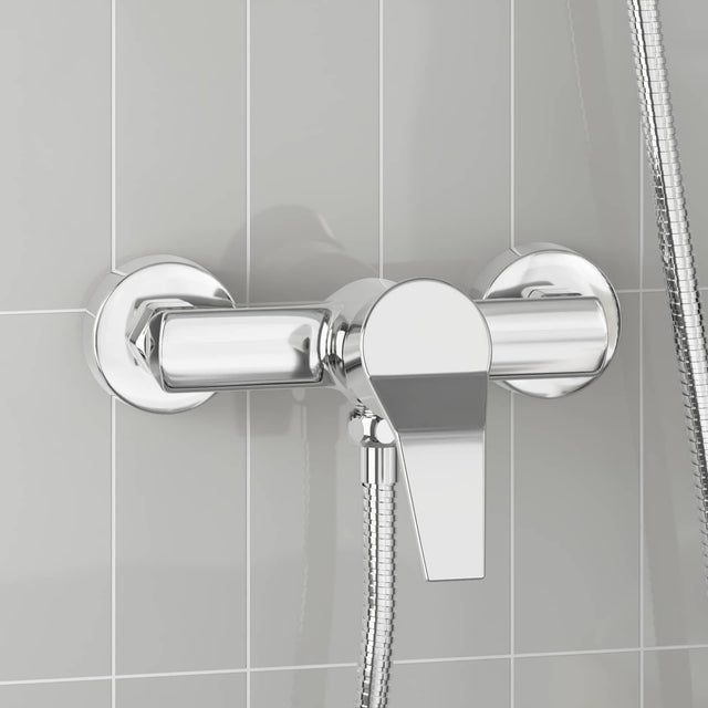 Vidaxl douchemengkraan chroom g 1 2 inch messing