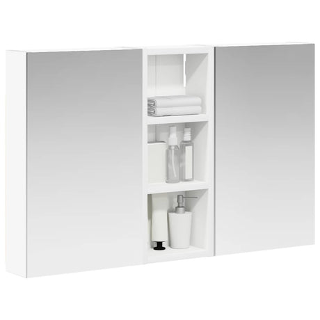 Vidaxl badkamerkastenset 3 st 80 x 10,5 x 50 cm bewerkt hout