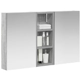 Vidaxl badkamerkastenset 3 st 80 x 10,5 x 50 cm bewerkt hout