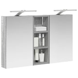 Vidaxl badkamerkastenset 3 st 80 x 10,5 x 50 cm bewerkt hout